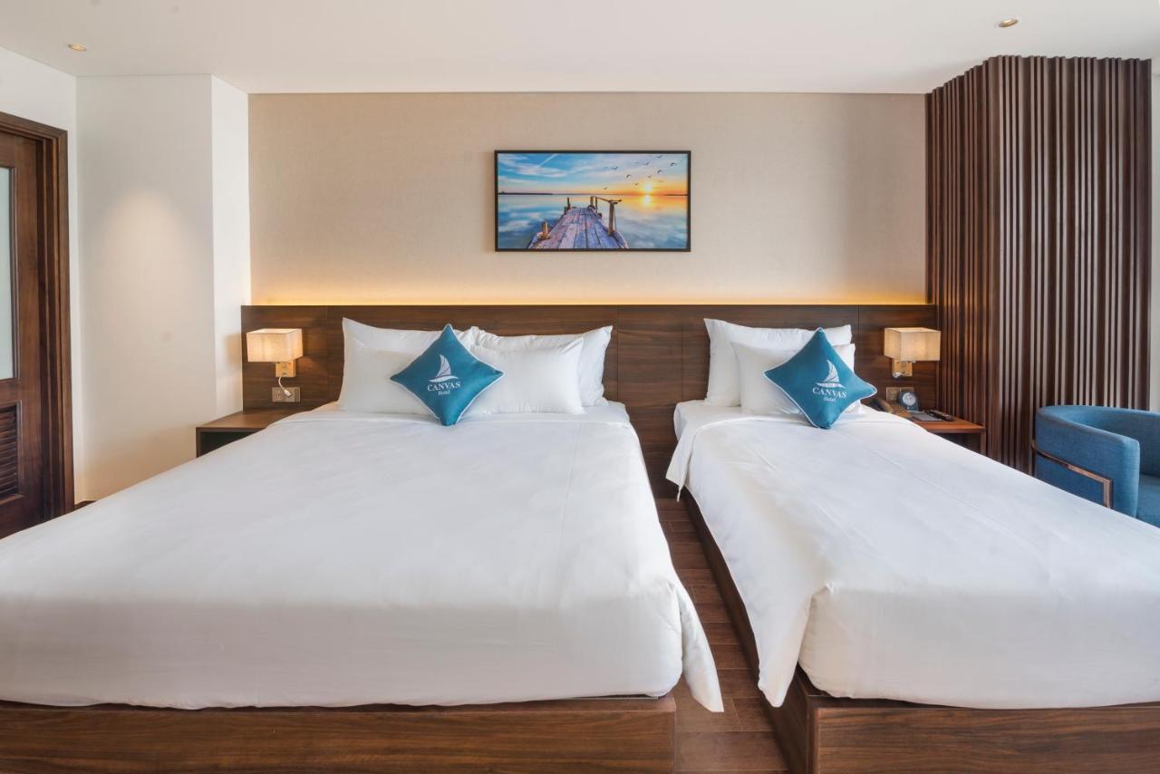 Canvas Danang Beach Hotel Exterior foto