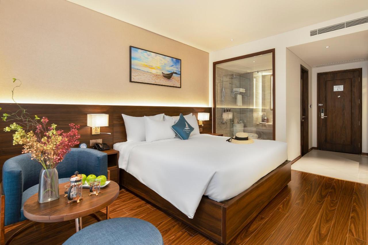 Canvas Danang Beach Hotel Exterior foto